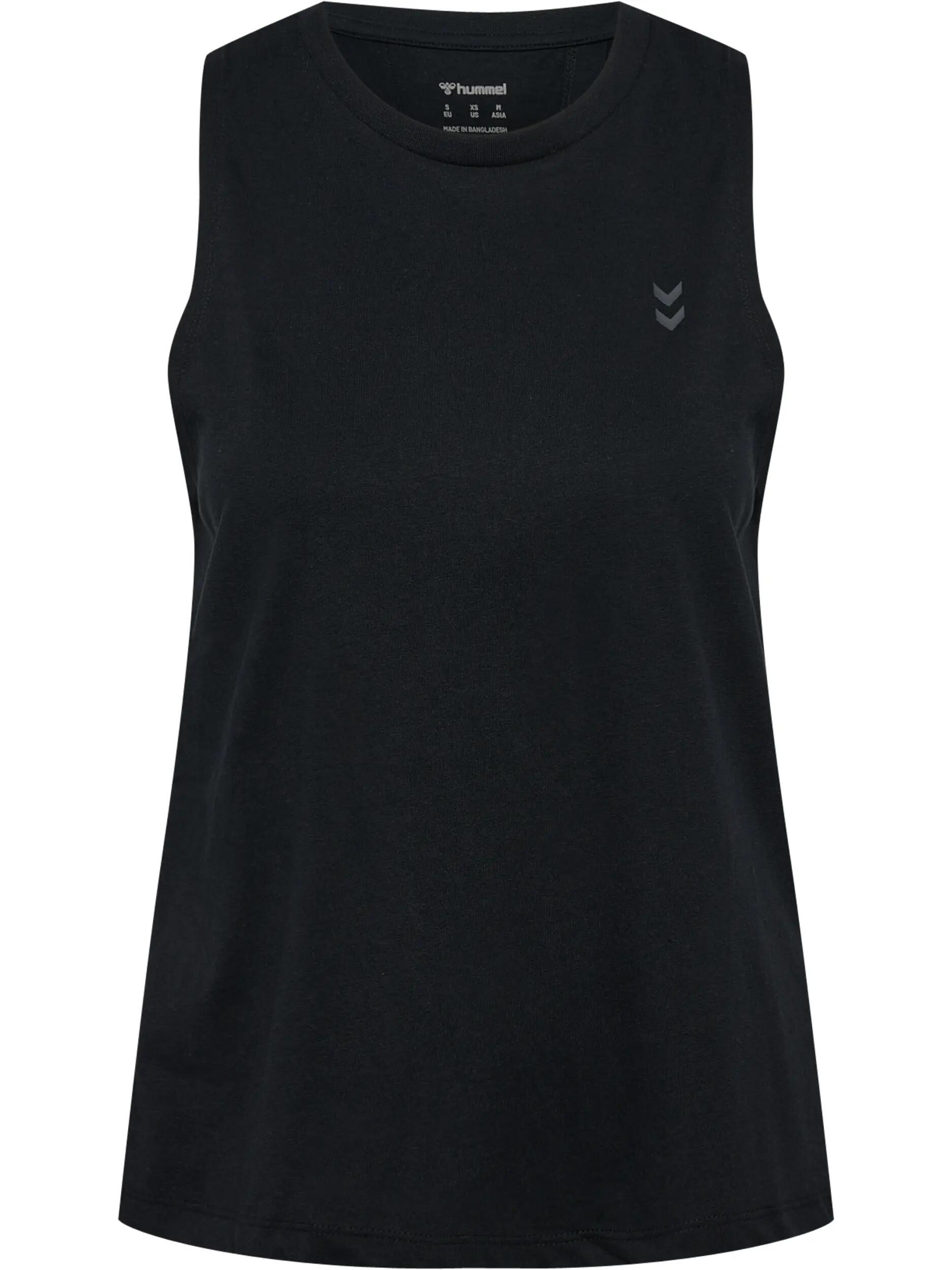 hummel Top smanicato hmlSOFT OPEN BACK W TOP in cotone biologico e poliestere 2/5
