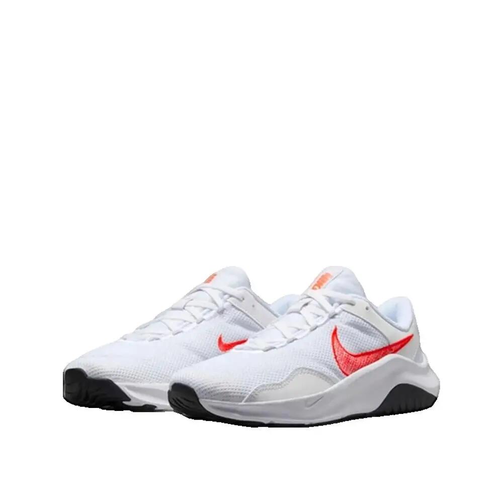 Scarpe Nike Legend Essential 3 Bianche/Rosse/Nere/Violetto 3/8