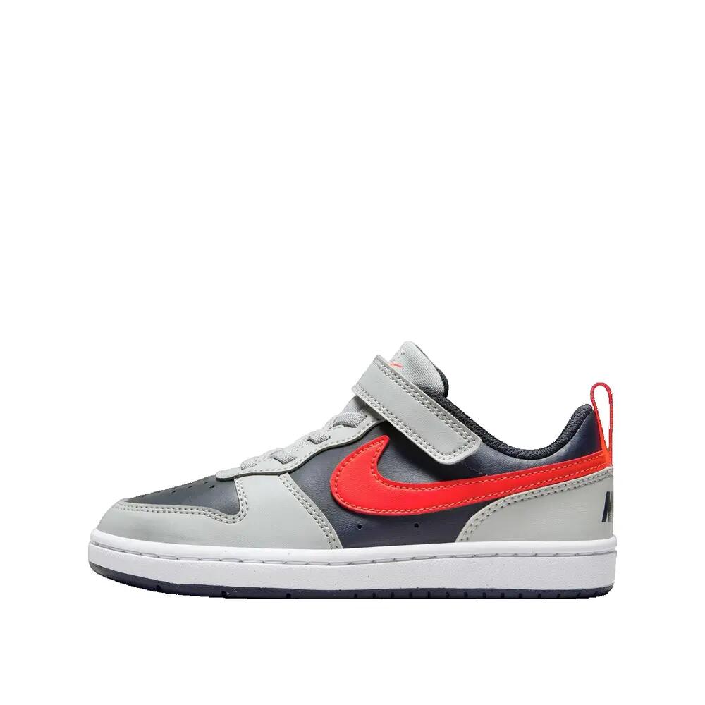 Nike Court Borough Low Recraft Cinza/Vermelho Cramoisi 2/3
