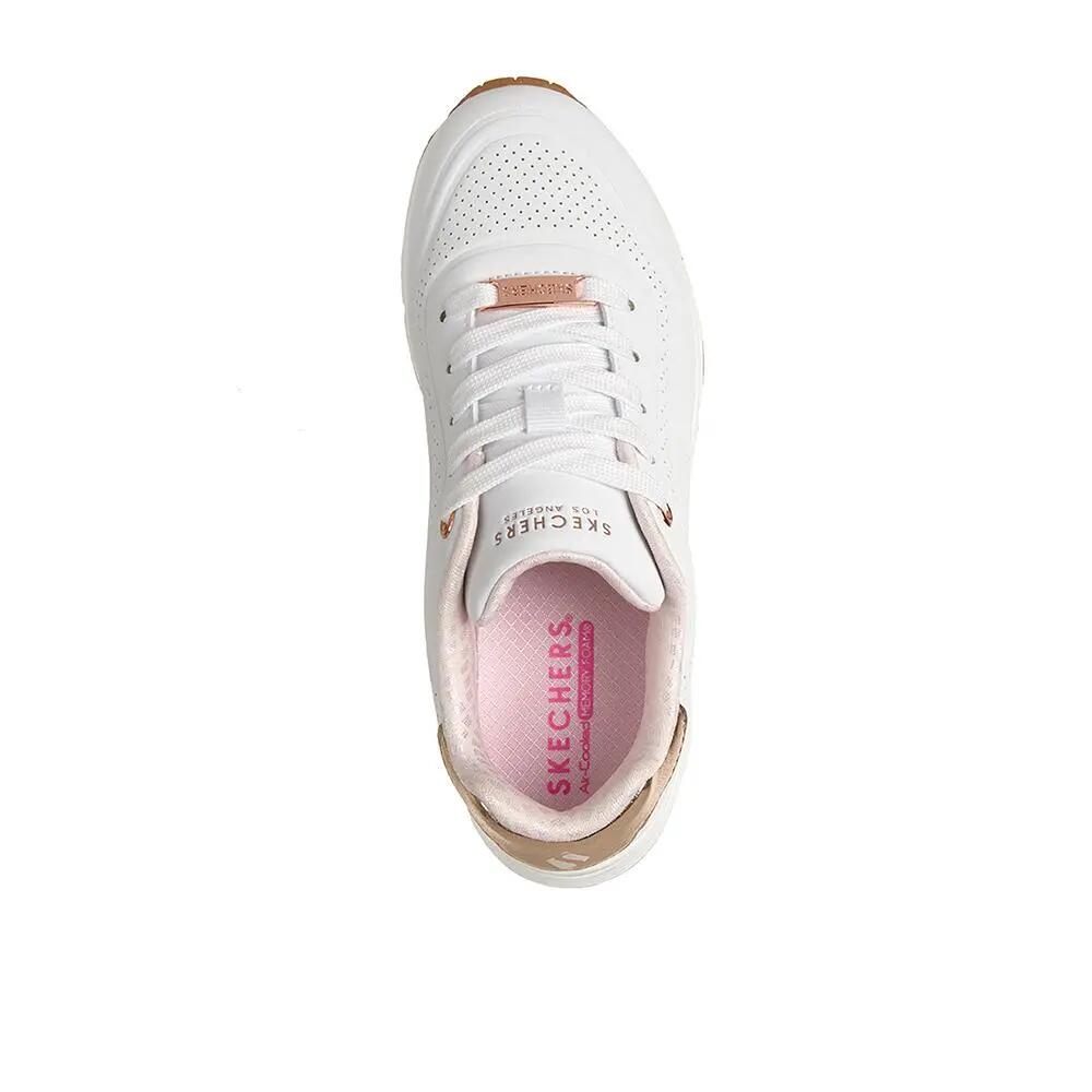 Fitnessschoenen - Dames - Skechers Uno Gen1 Wave - Wit/Zwart 3/5