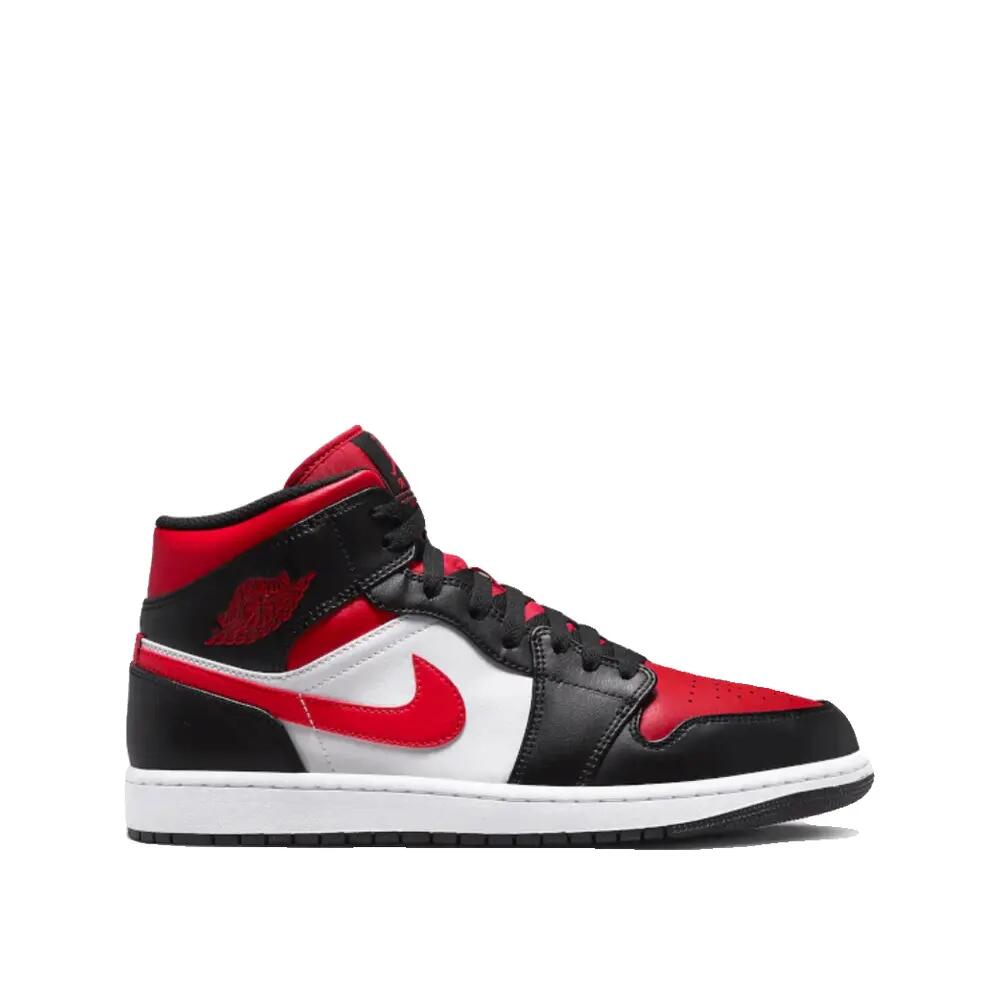 Schoenen  1 Mid Gym Red Black White 5/10