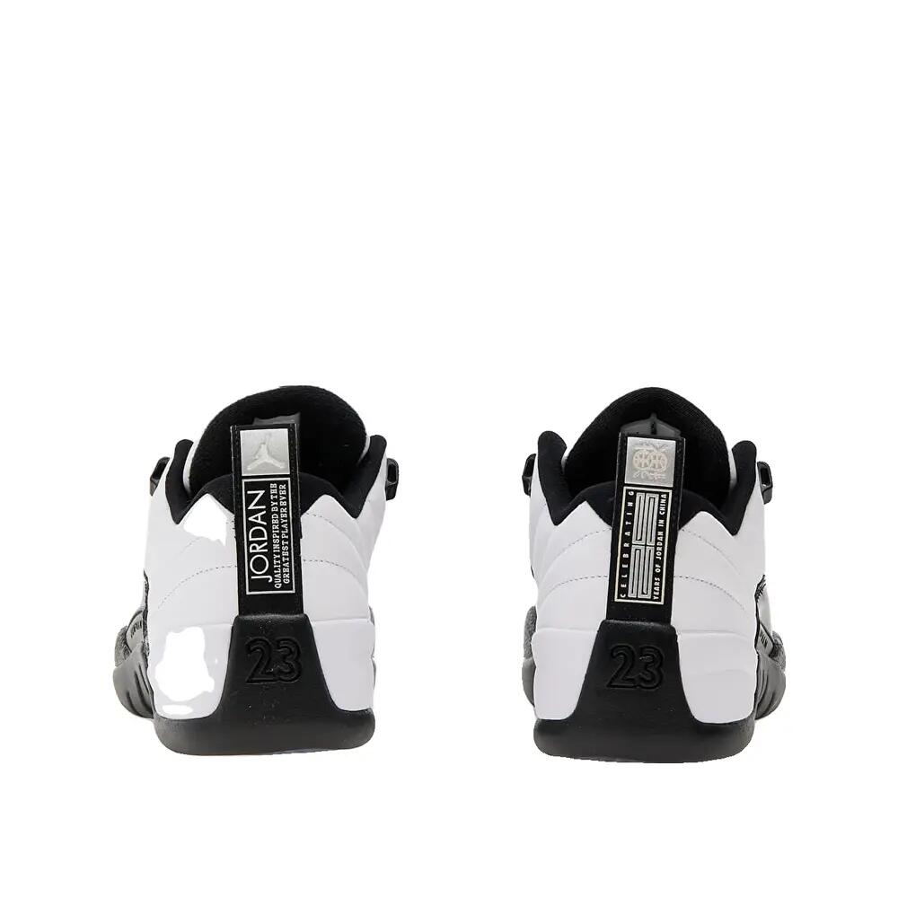 Zapatos de baloncesto Nike Air Jordan 12 Retro Low Blanc/Noir 4/6