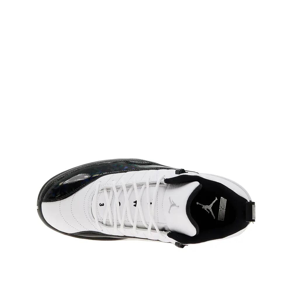 Zapatos de baloncesto Nike Air Jordan 12 Retro Low Blanc/Noir 3/6