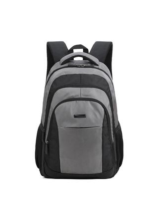 Sac à Dos Aoking Novaris Noir Unisexe - Polyester avec 3 Poches Zippées