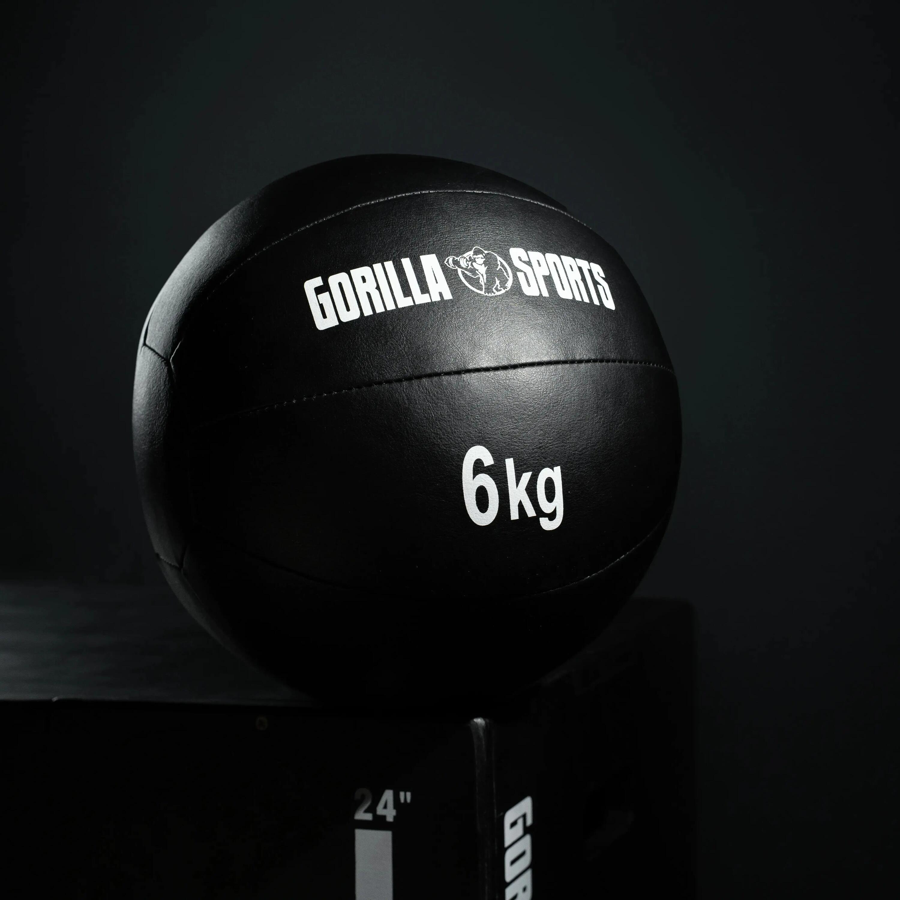 Médecine ball Gorilla Sports polyuréthane 29 cm lot de 10 4/7