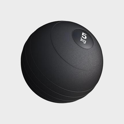 Slam ball Gorilla Sports noir caoutchouc 6 pièces 3–20 kg