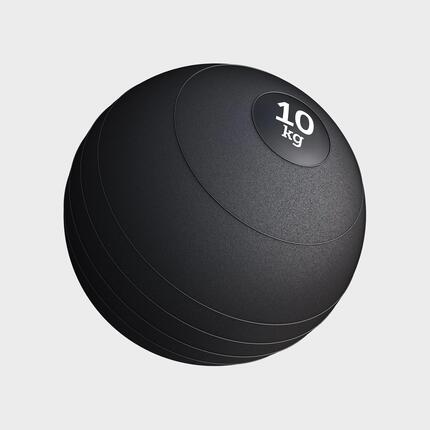 Slam ball Gorilla Sports noir caoutchouc 6 pièces 3–20 kg