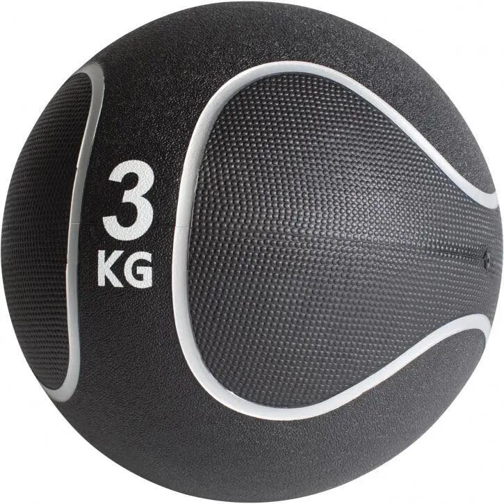 Medizinball Schwarz/Silber 1-10 KG 4/8