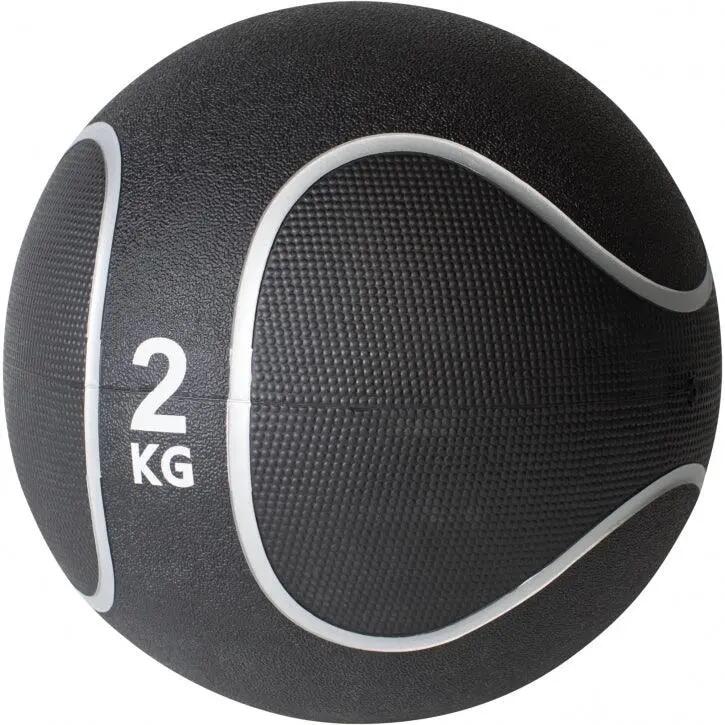 Medizinball Schwarz/Silber 1-10 KG 3/8