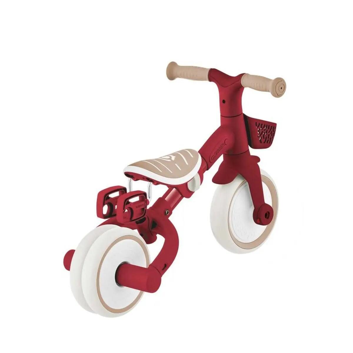 Tricycle LEARNING 3 EN 1 PLUS ESSENTIAL - Rouge Vintage 7/7