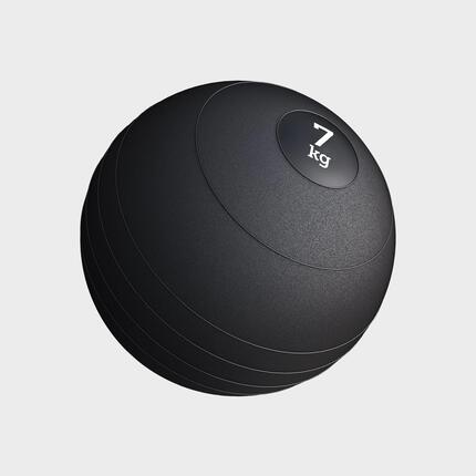 Slam ball Gorilla Sports noir caoutchouc 6 pièces 3–20 kg