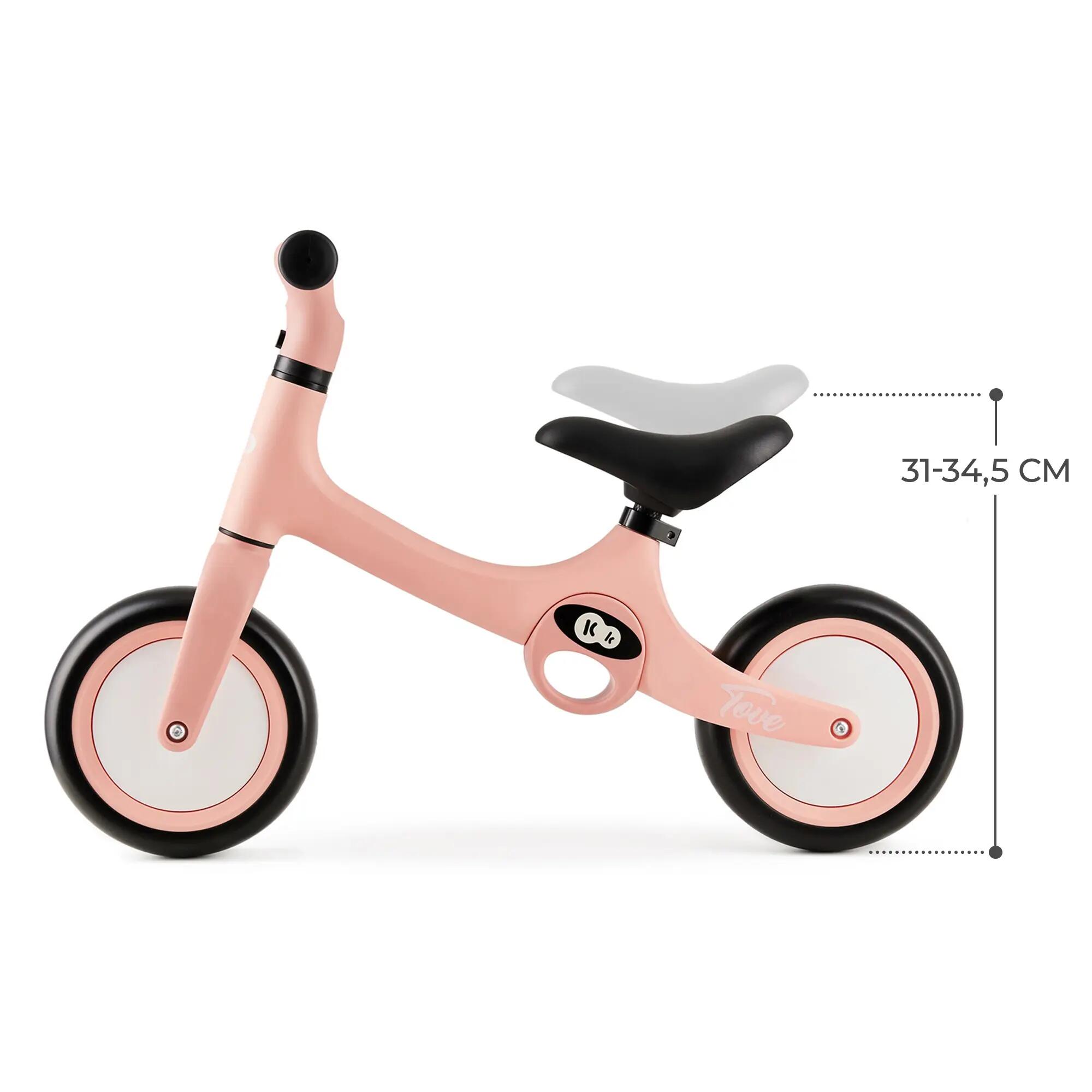 Bicicleta fara pedale Kinderkraft, Tove, 8 inch, Roz 9/9