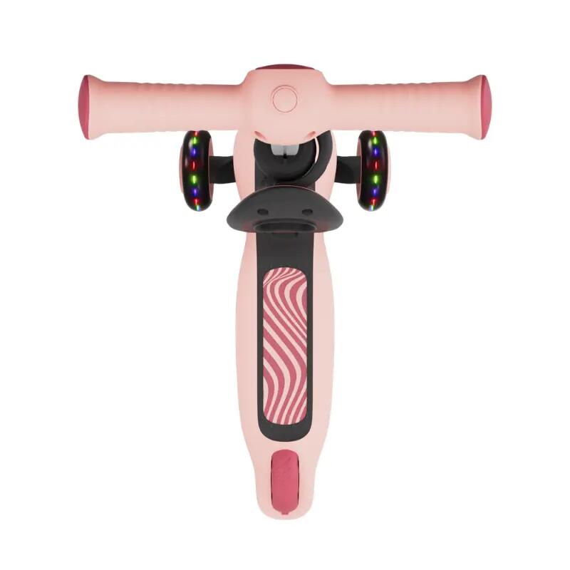 Trotinetă  Kinderkraft HALLEY 2, 3 Roți LED, cu șezut, ROSE PINK 8/15