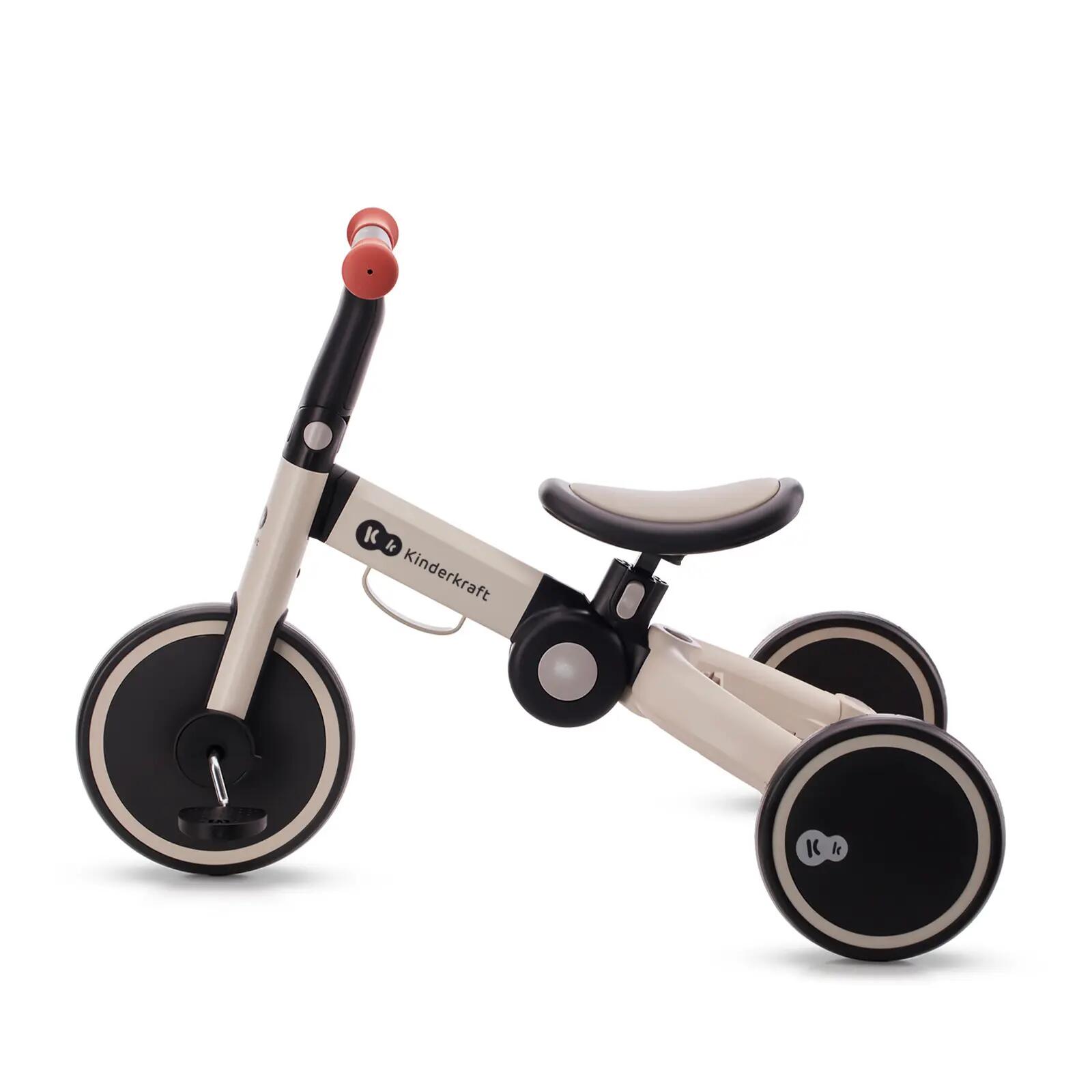 Bicicleta Kinderkraft 4Trike , Transformabila in tricicleta, 8 inch, Silver/Grey 9/15