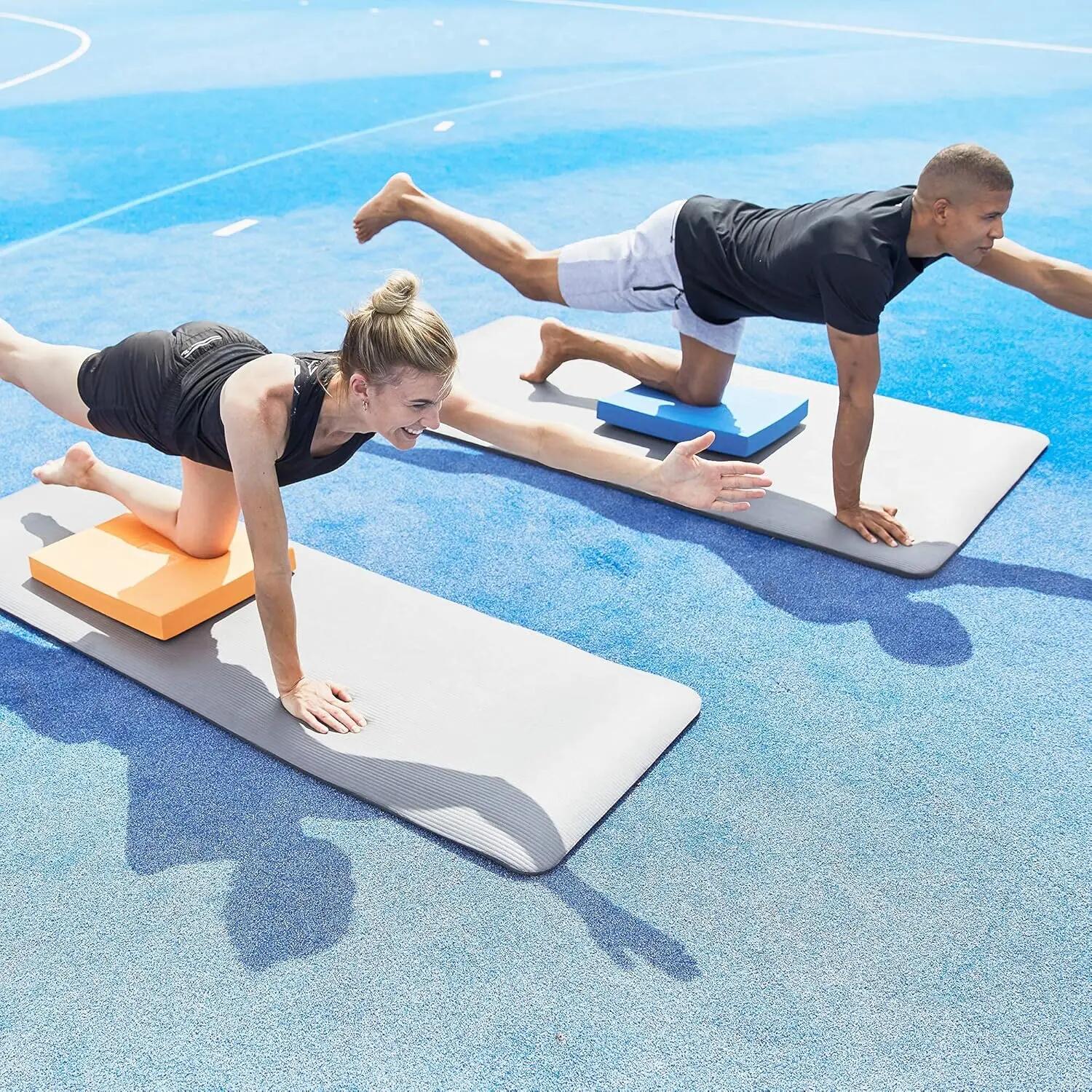 BLOC YOGA EN MOUSSE 47CM X 40CM X 5,5CM | PILATES ET FITNESS | COLORIS AU CHOIX 3/7