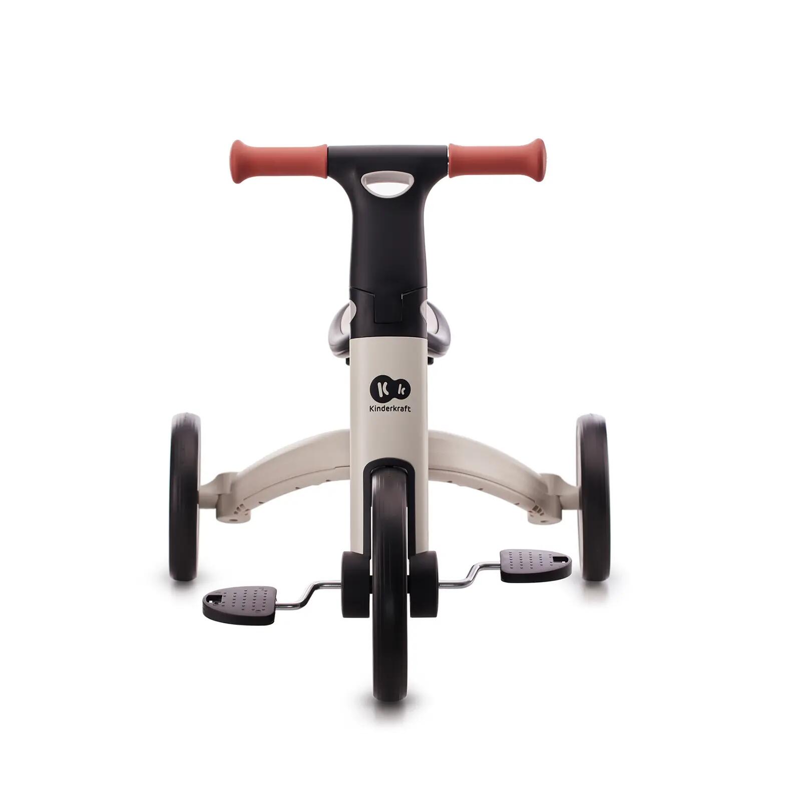 Bicicleta Kinderkraft 4Trike , Transformabila in tricicleta, 8 inch, Silver/Grey 10/15