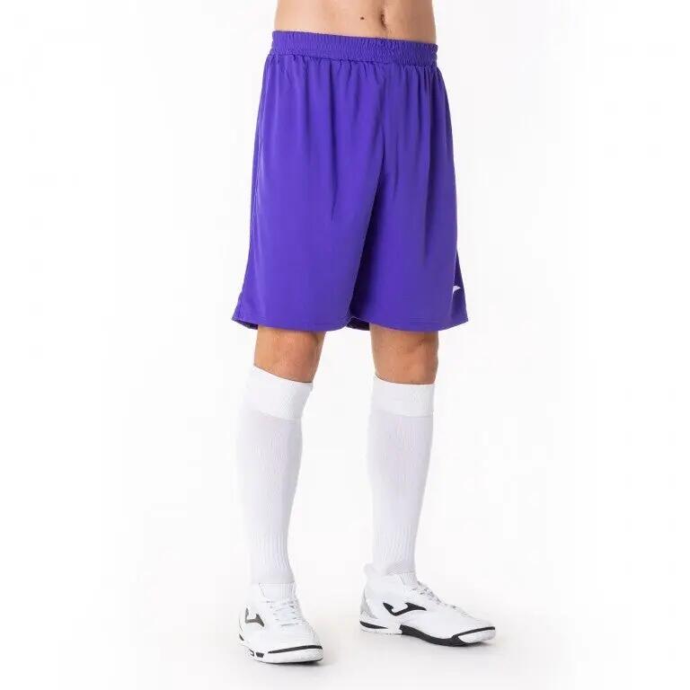 Short Fútbol Hombre Joma Nobel Morado 5/7