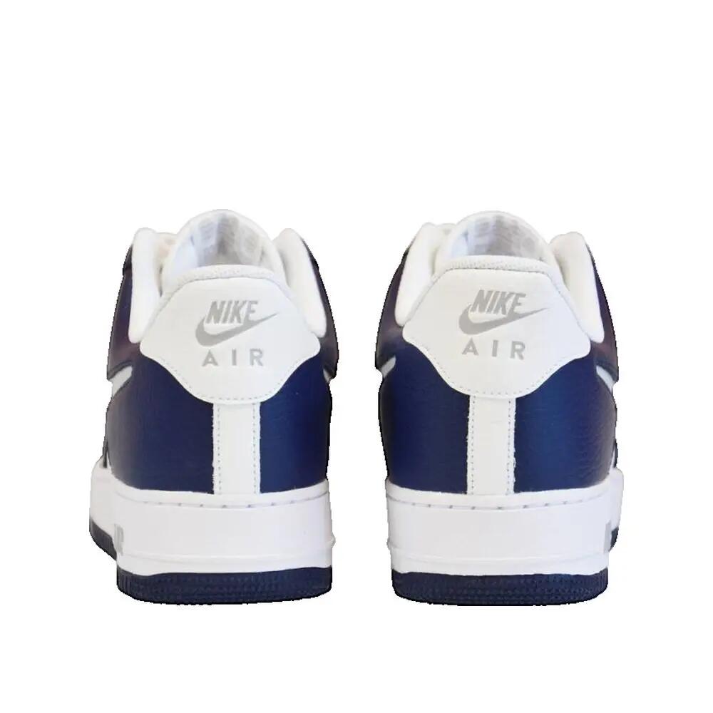 Buty do chodzenia dla dorosłych Air Force 1 Low White Navy Grey 4/6