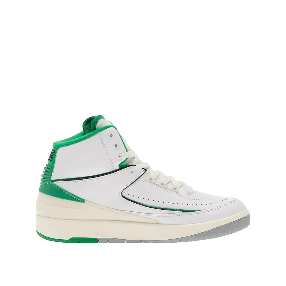 Zapatillas - Baloncesto - Air Jordan 2 Retro - Blanco/Lucky Green 2/4