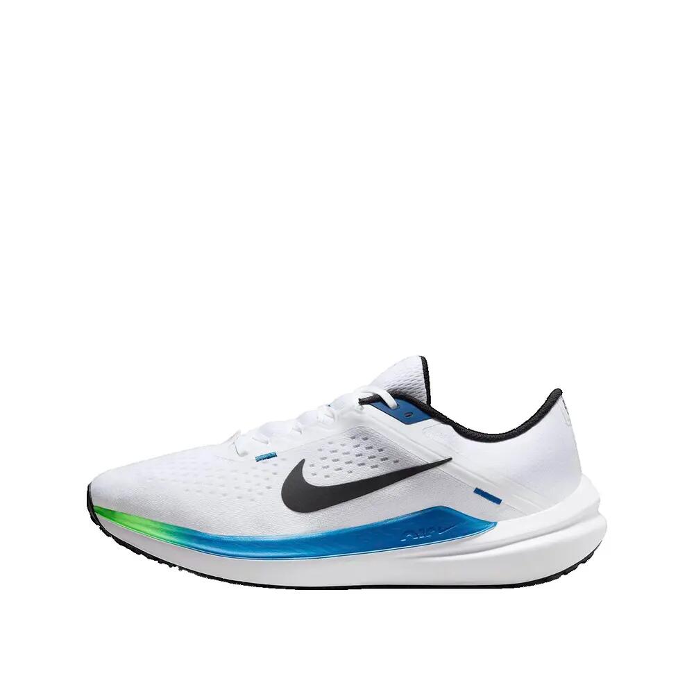 Chaussures de course Nike Air Winflo 10 Blanc/Noir-Bleu étoile-Vert frapper 2/5