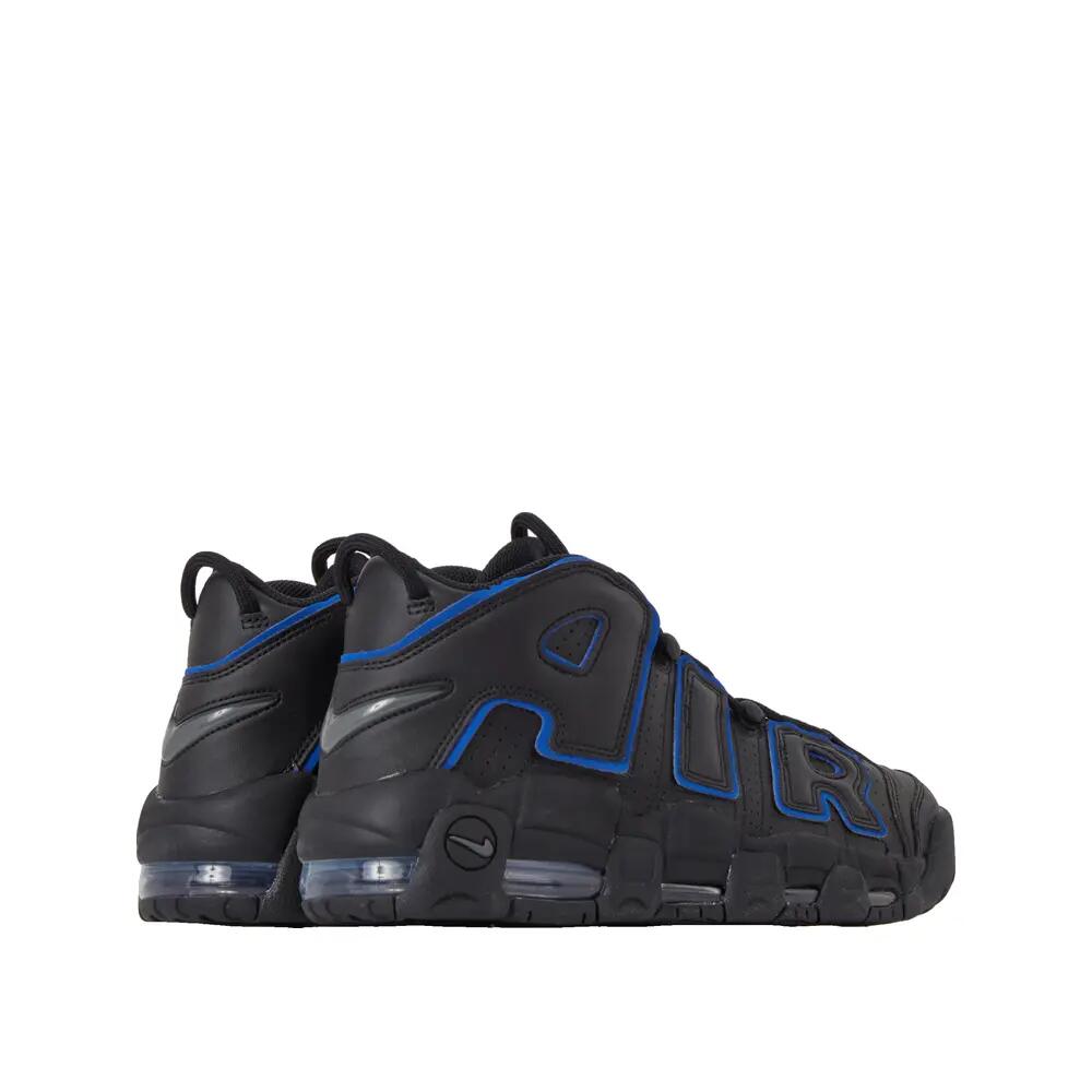 Nike Air More Uptempo 96 Shoes Black/Iron Grey/Game Royal 4/4