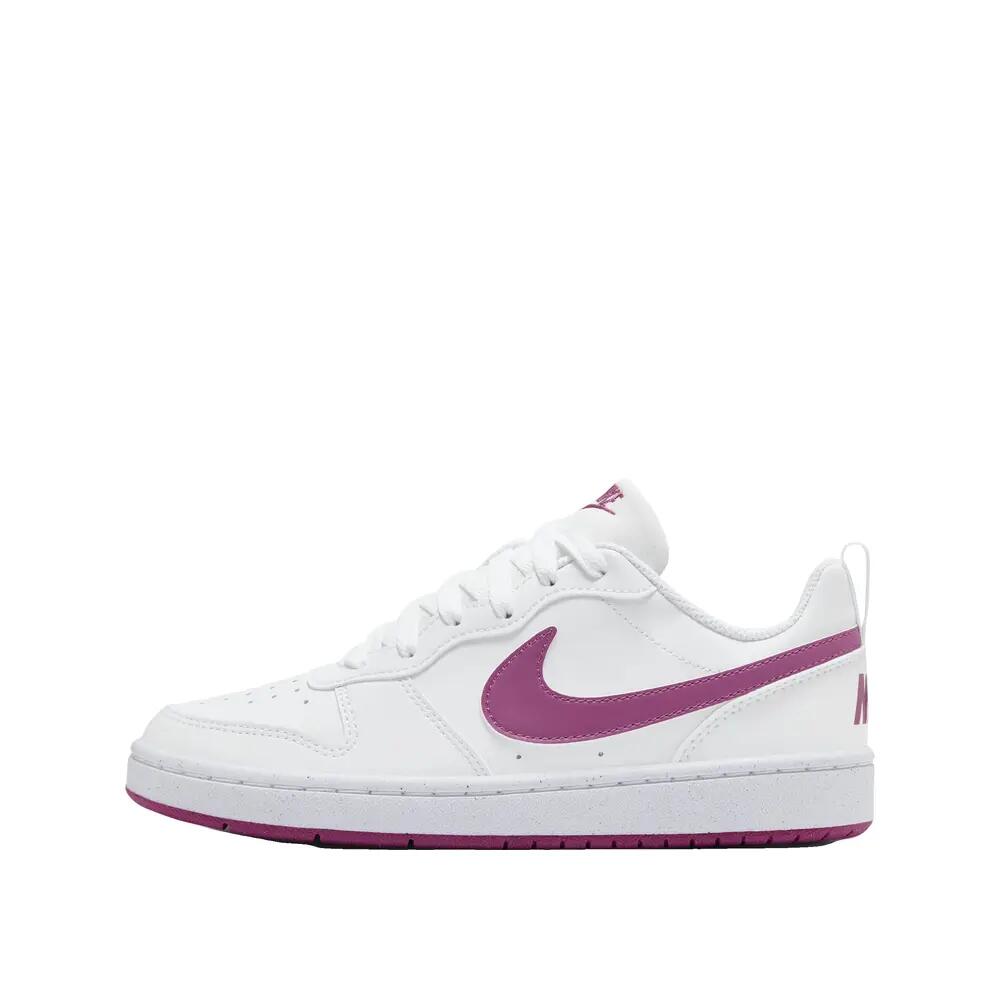 Zapatillas Nike Court Borough Low Recraft Blanc/Fucsia 3/6