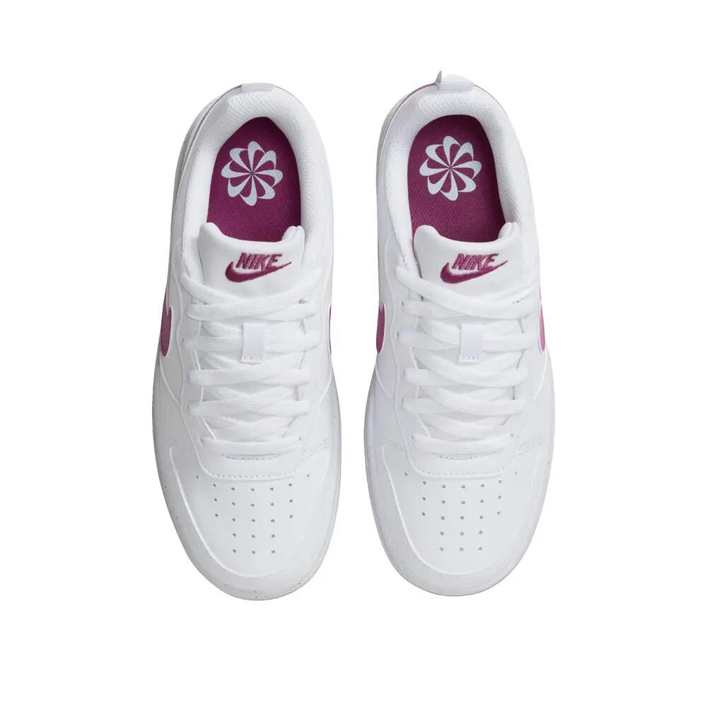 Zapatillas Nike Court Borough Low Recraft Blanc/Fucsia 2/6