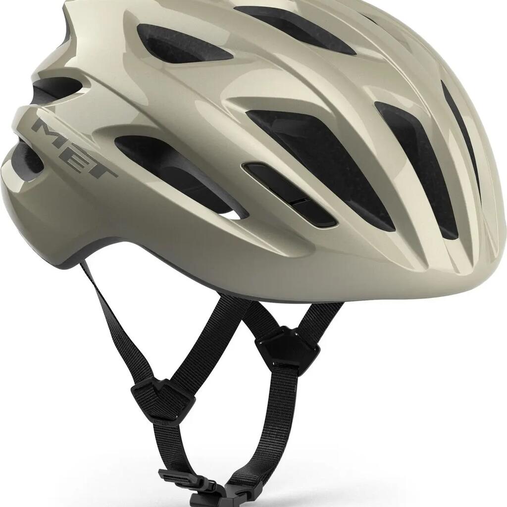 MET Idolo Mips Road Bike Helmet, Shiny Metallic Gray