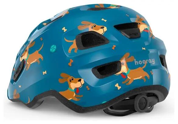MET Hooray-kinderhelm, blauw, teckel 7/7