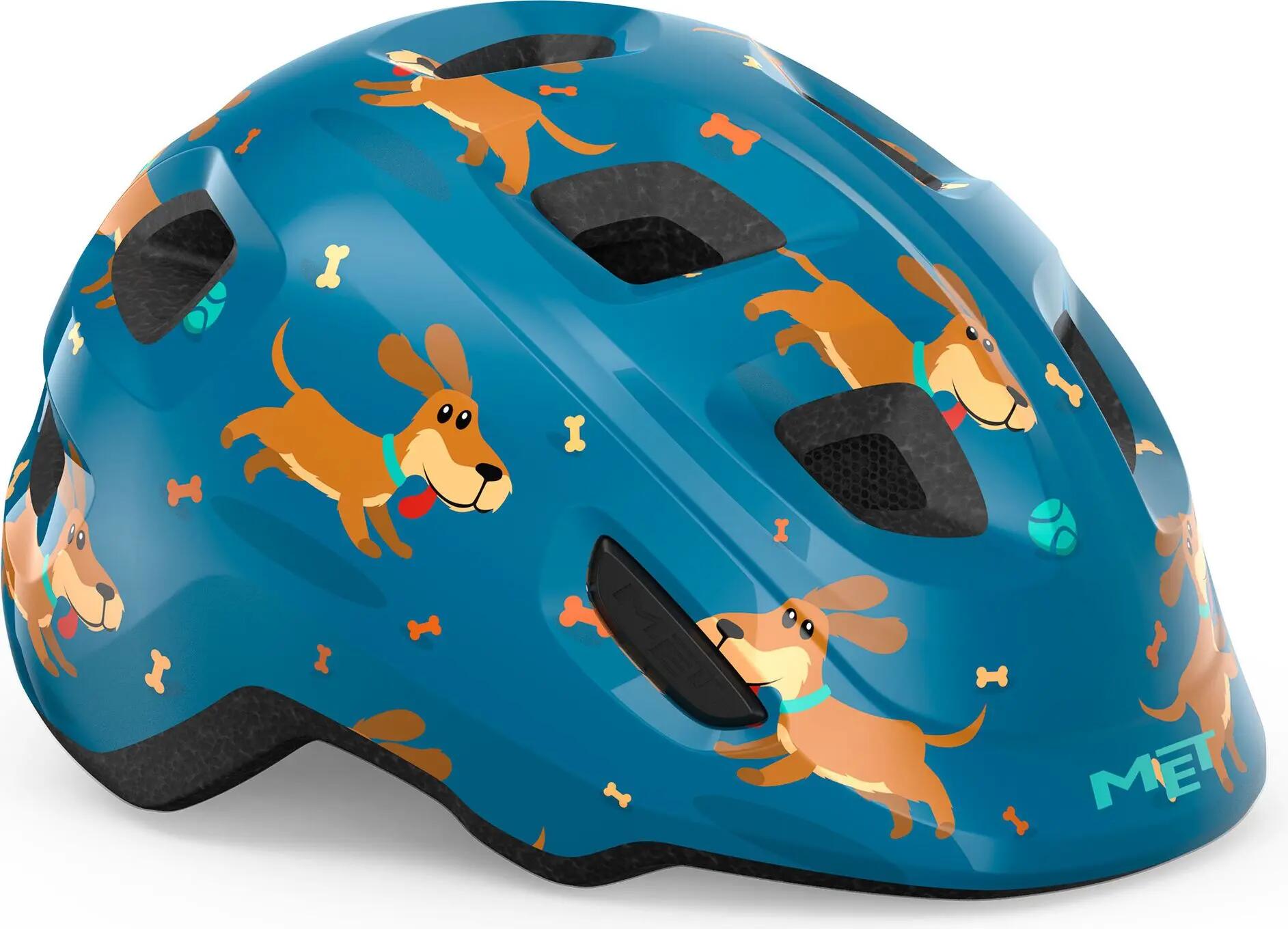 MET Hooray-kinderhelm, blauw, teckel 5/7
