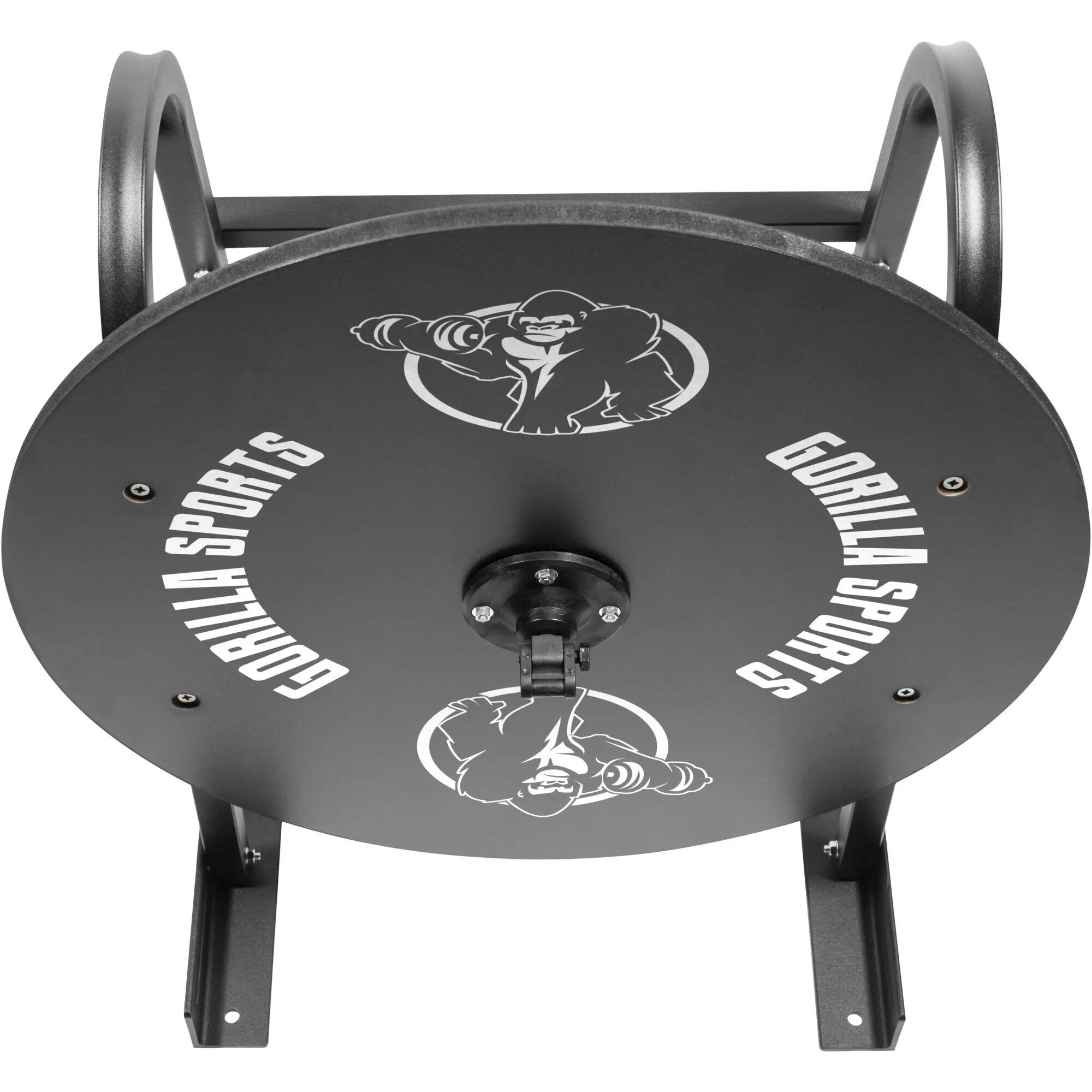 Support mural poire de vitesse Gorilla Sports 65,5×59×49,5 cm noir 4/7