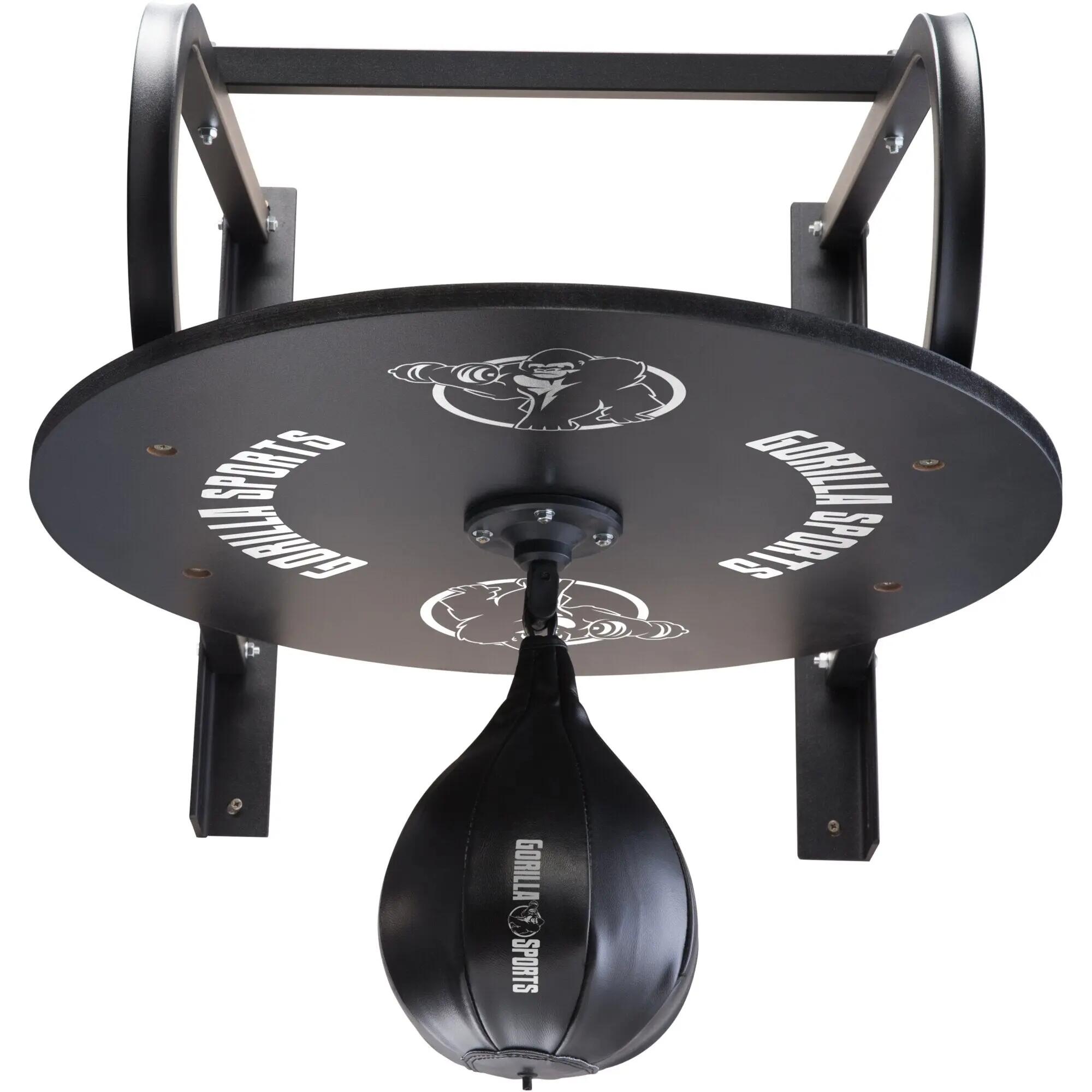 Support mural poire de vitesse Gorilla Sports 65,5×59×49,5 cm noir 3/7
