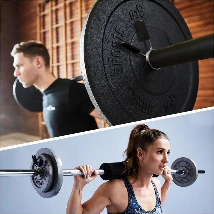 1 PAIRE DE STOP DISQUES POUR BARRE 30 MM | ACCESSOIRE MUSCULATION 9/9