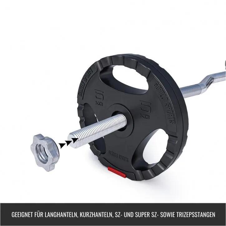 Zaciski gwintowane Gorilla Sports chromowane 30/31mm 6/7