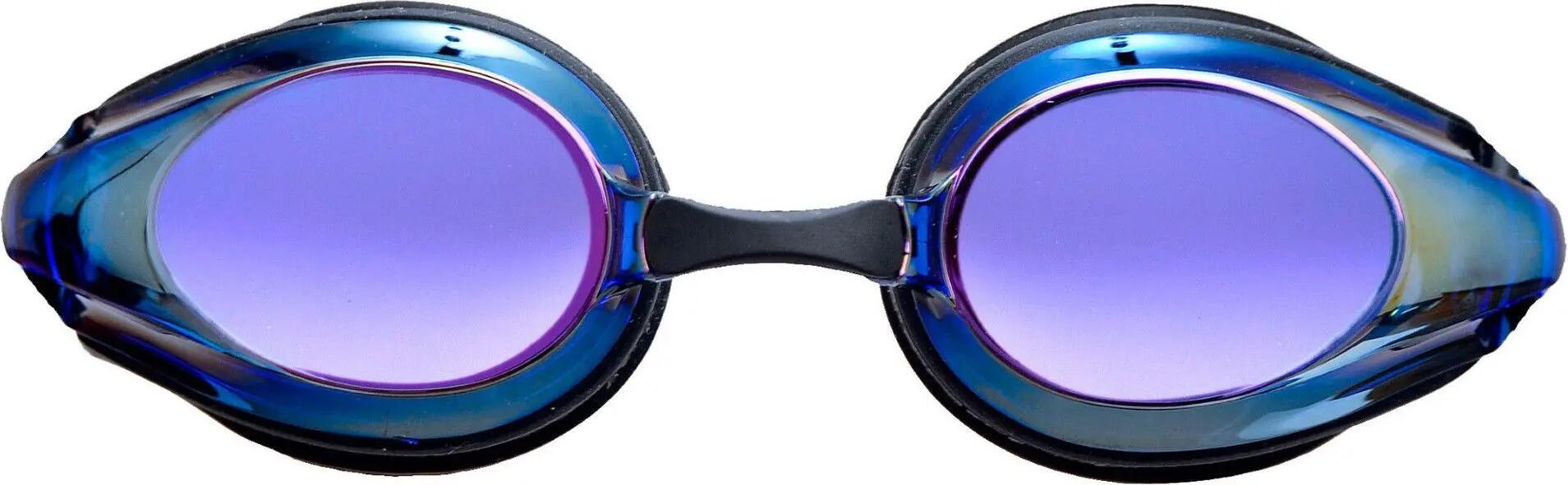ARENA Swimming Googles TRACKS MIRROR Nero Blu 2/6