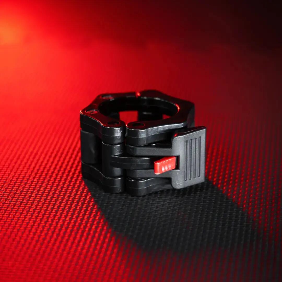 Stops disques Gorilla Sports 50 mm plastique noir/rouge (paire) 7/11
