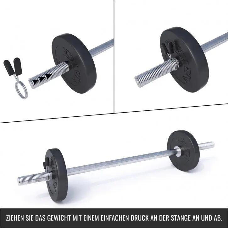 1 PAIRE DE STOP DISQUES POUR BARRE 30 MM | ACCESSOIRE MUSCULATION 7/9