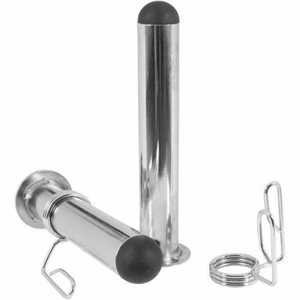 Adaptateur olympique 50 mm Gorilla Sports lot de 2 acier chromé