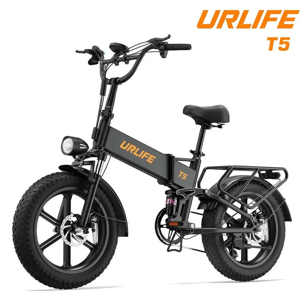 T5 Electric Bike 48V 13Ah Battery 20*4.0 Inch Fat Tires