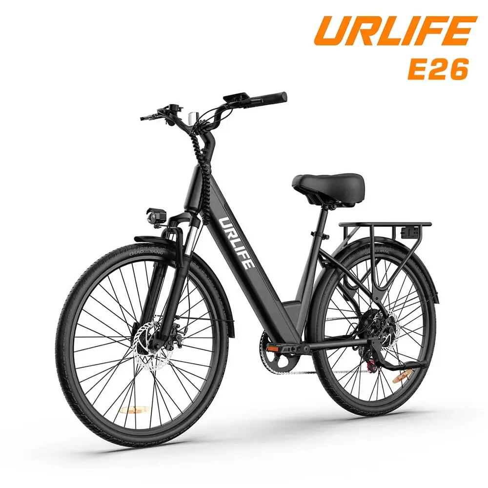 E26 48V 10.4Ah Battery Electric Bicycle Adults 26 Inch Fat Tire
