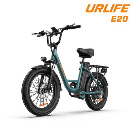 E20 Elektrofahrrad für Erwachsene 48V 13Ah 20 Zoll Breitreifen