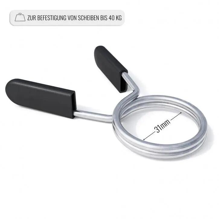 1 PAIRE DE STOP DISQUES POUR BARRE 30 MM | ACCESSOIRE MUSCULATION 5/9