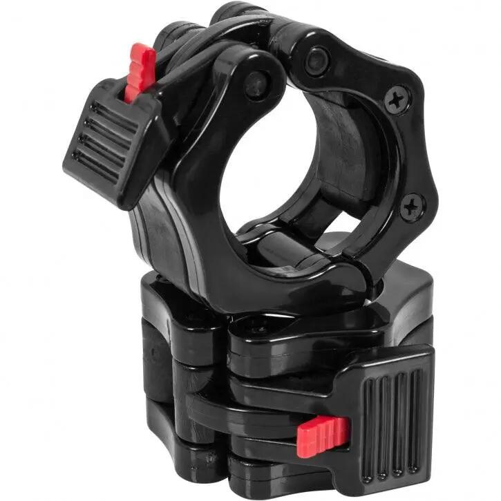 Stops disques Gorilla Sports 50 mm plastique noir/rouge (paire) 11/11