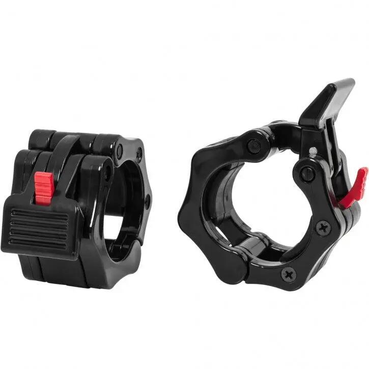 Stops disques Gorilla Sports 50 mm plastique noir/rouge (paire) 10/11