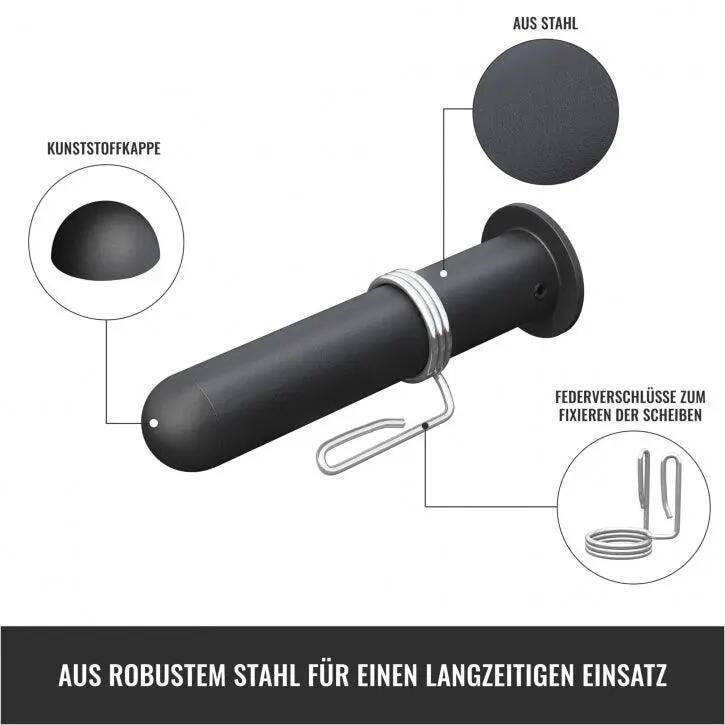 Olympische adapters - 30 mm naar 50 mm - 2 stuks - Halterstang – Sleeve 4/10