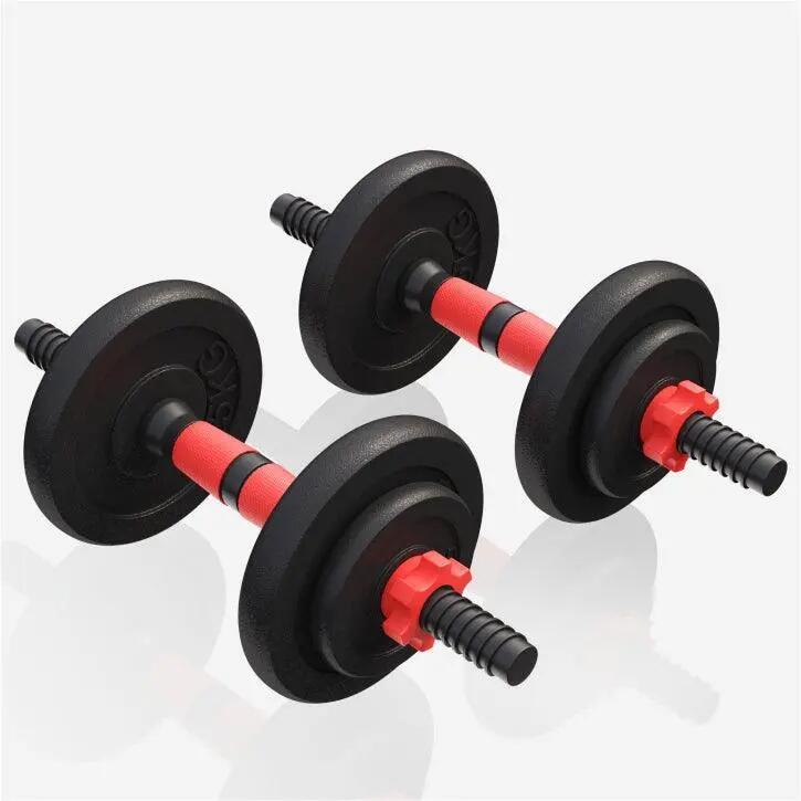 Set de 2 Gantere cu discuri din fonta 15 KG 2/7