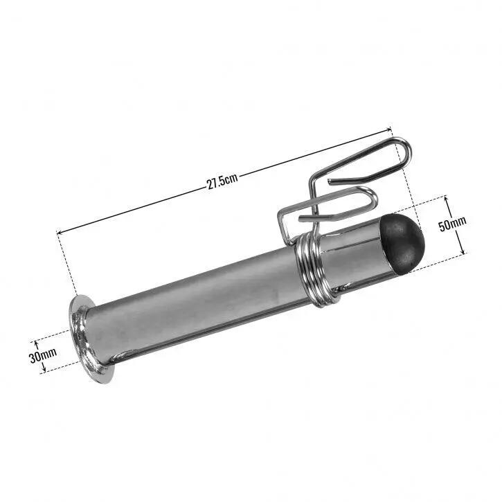 Adaptateur olympique 50 mm Gorilla Sports lot de 2 acier chromé 11/11