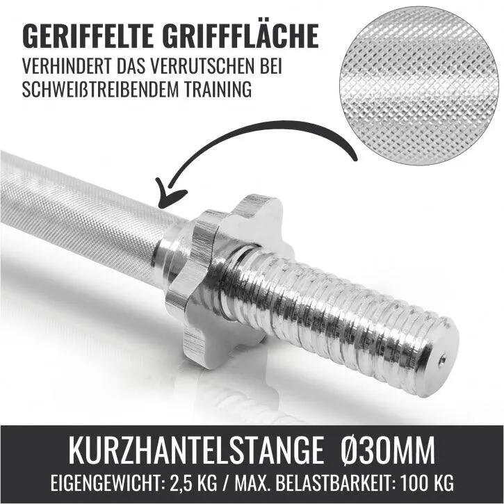 Set gantere fonta 22 kg reglabil 2 in 1 4/15