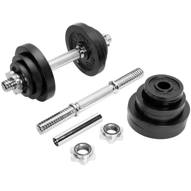 Set gantere fonta 22 kg reglabil 2 in 1 13/15