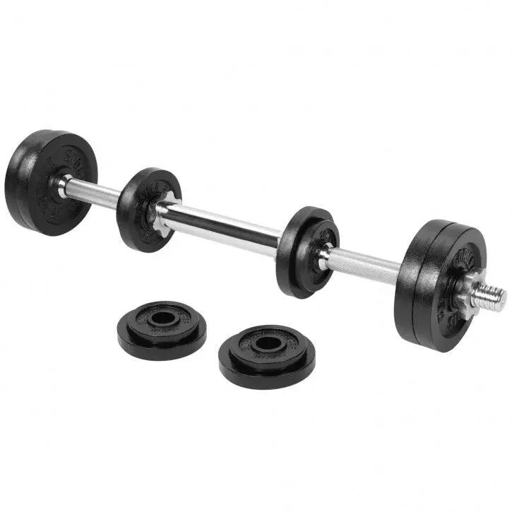 Set gantere fonta 22 kg reglabil 2 in 1 11/15